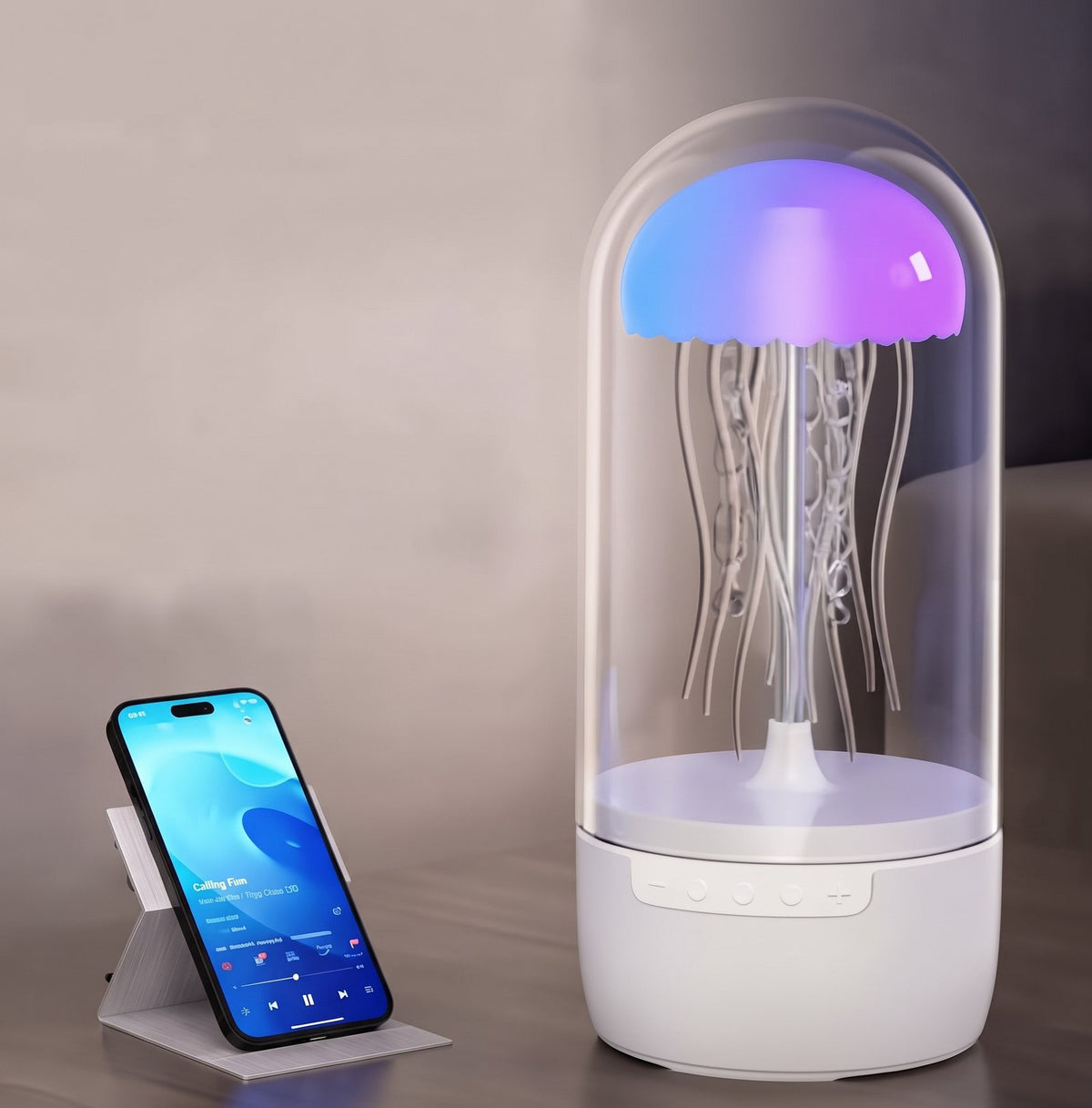 Jellyfish LED Bluetooth Speaker - Portable 6W