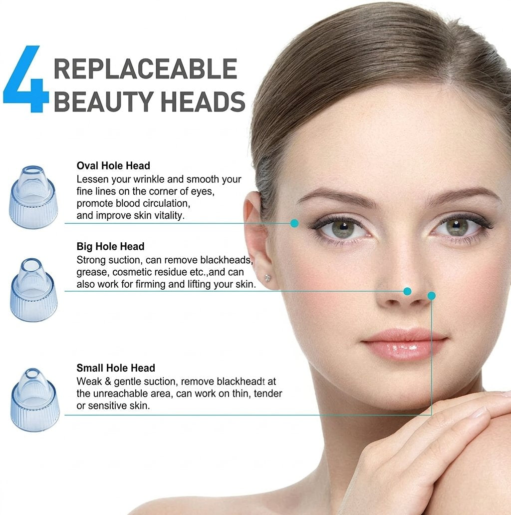 Blackhead Remover Pore Cleaning Vacuum Device