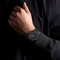 Stainless Steel Arabic Numeral Watch for Men