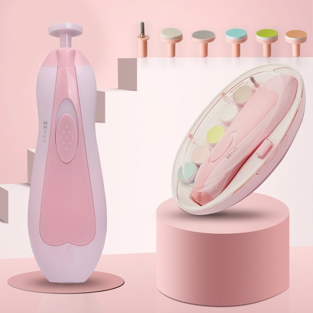 Baby Nail Trimmer Set with LED Light