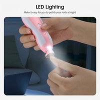 Baby Nail Trimmer Set with LED Light