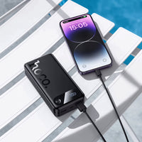 Hoco J154A 20000mAh Power Bank with LED Display - 22.5W Fast Charging