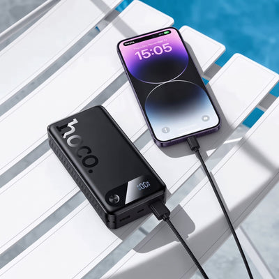 Hoco J154A 20000mAh Power Bank with LED Display - 22.5W Fast Charging