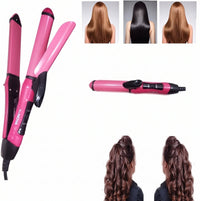 Nova 2-in-1 Hair Straightener & Curler NHC-2009