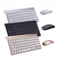 Ultra-Slim Wireless Keyboard and Mouse Combo - Rechargeable