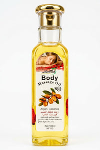 NiceFresh Argan Body Massage Oil 180ml
