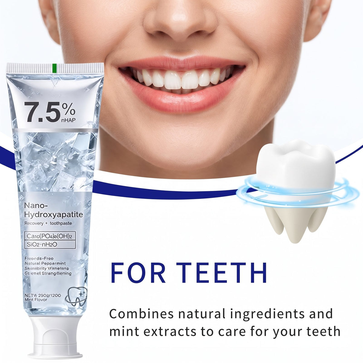 Nano-Hydroxyapatite Recovery Toothpaste 7.5% nHAP 120g