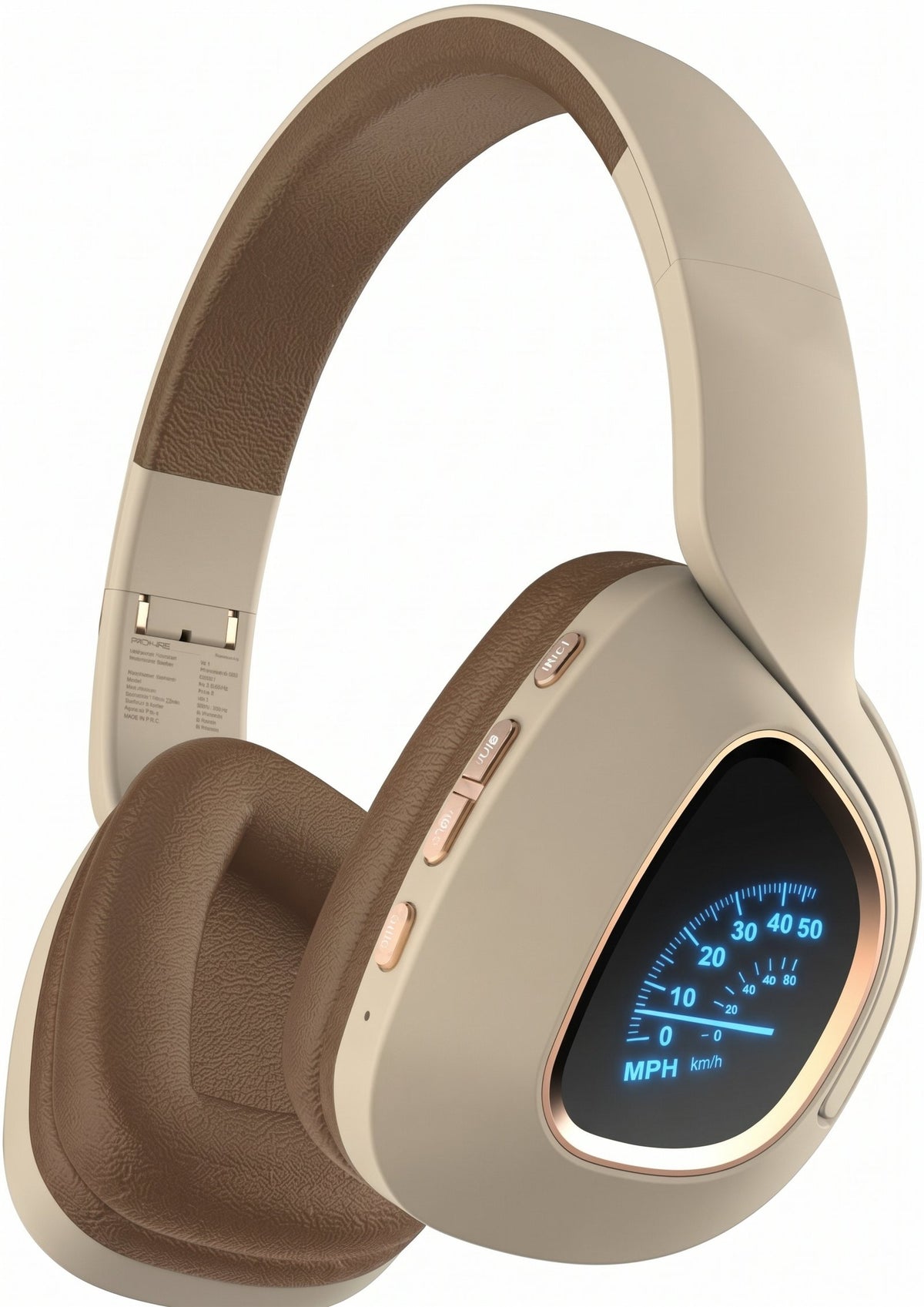 Flashing LED Wireless Bluetooth Headphones