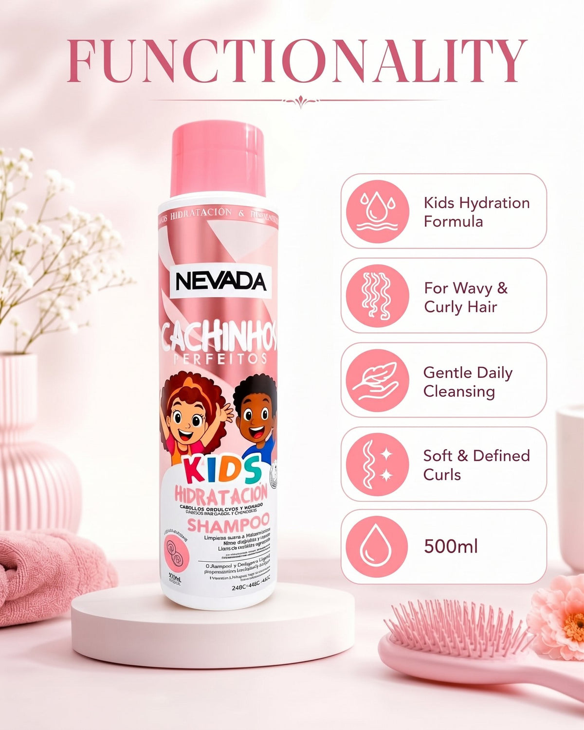 Nevada Kids Curl Shampoo 500ml