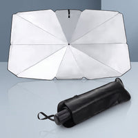Foldable Car Windshield Sunshade - Front Window Heat & UV Cover