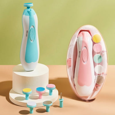 Baby Nail Trimmer Set with LED Light
