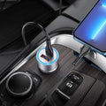 Hoco NZ8 Sprinter 43W Dual Port Car Charger (USB-C PD + USB-A)