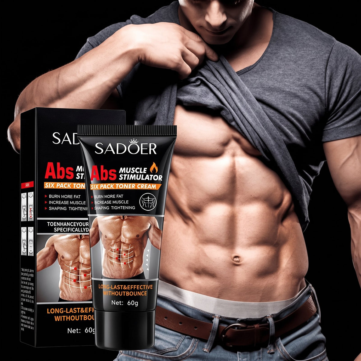 Sadoer Abs Toning Cream 60g