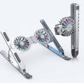 Foldable Dual Fan Laptop Cooling Stand