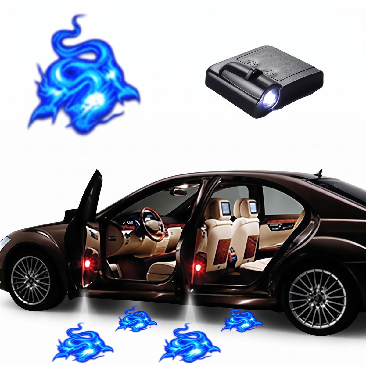 Car Door LED Logo Projection Lamp