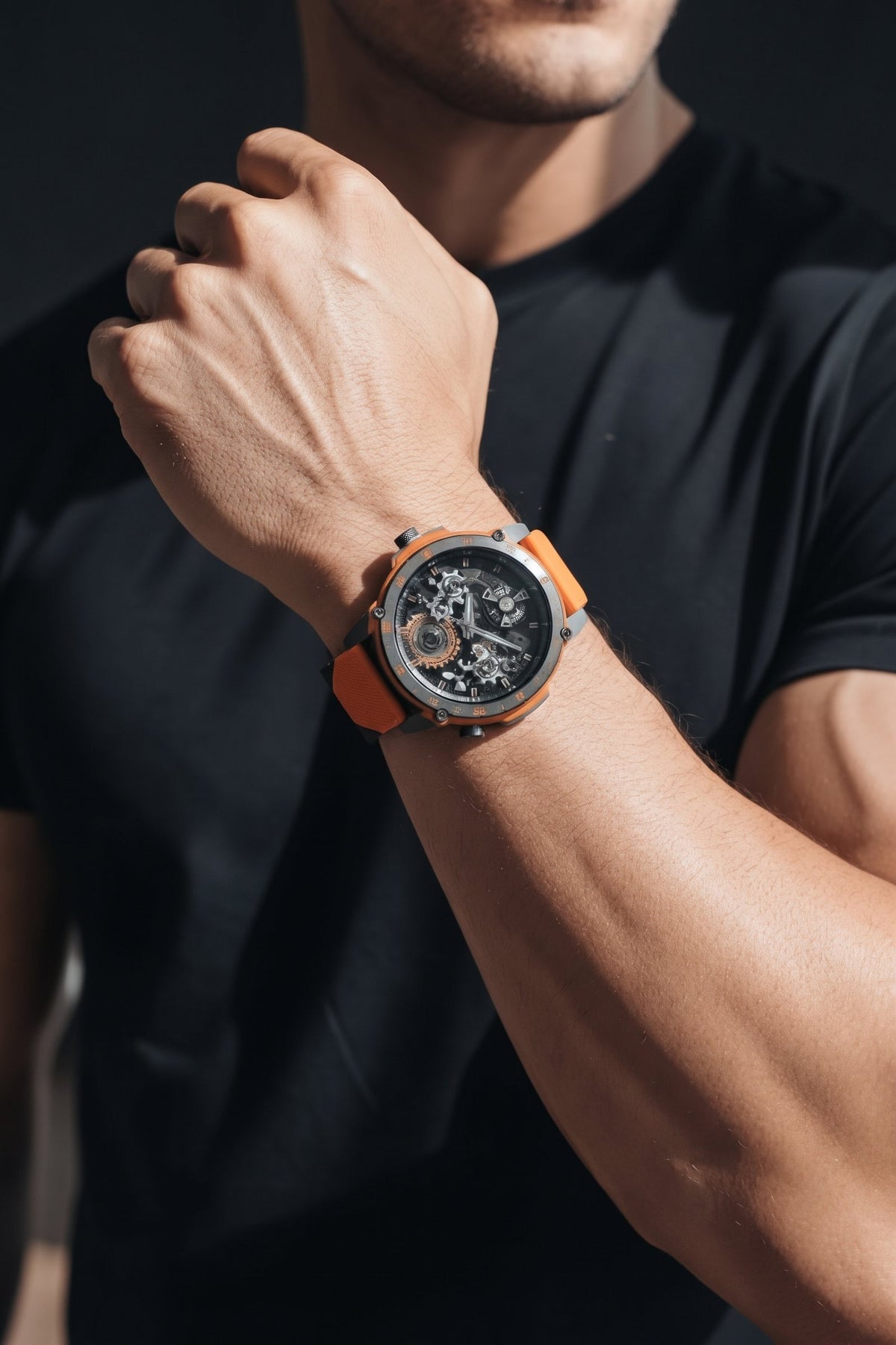 Oteeto Watch 7 AMOLED Smartwatch with Bluetooth Calling