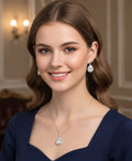 Royal Teardrop Elegance Jewelry Set