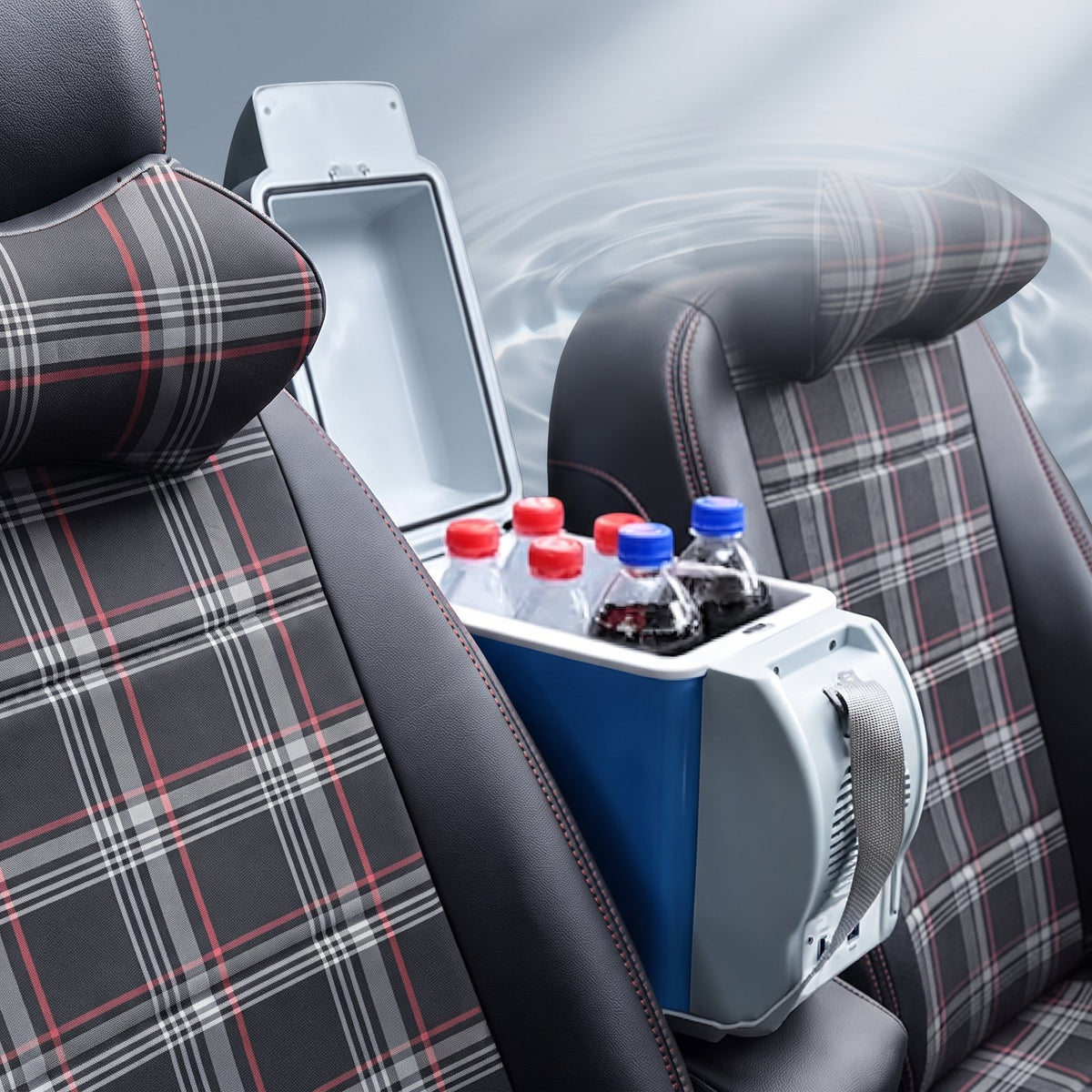 Portable 7.5L Car Refrigerator - Dual-Purpose Cooler & Warmer