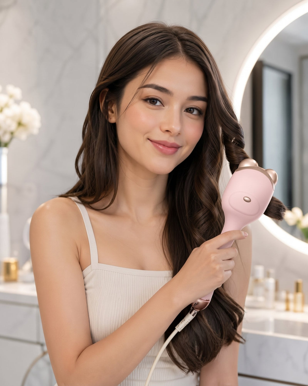 Bear Ceramic Hair Waver Crimper