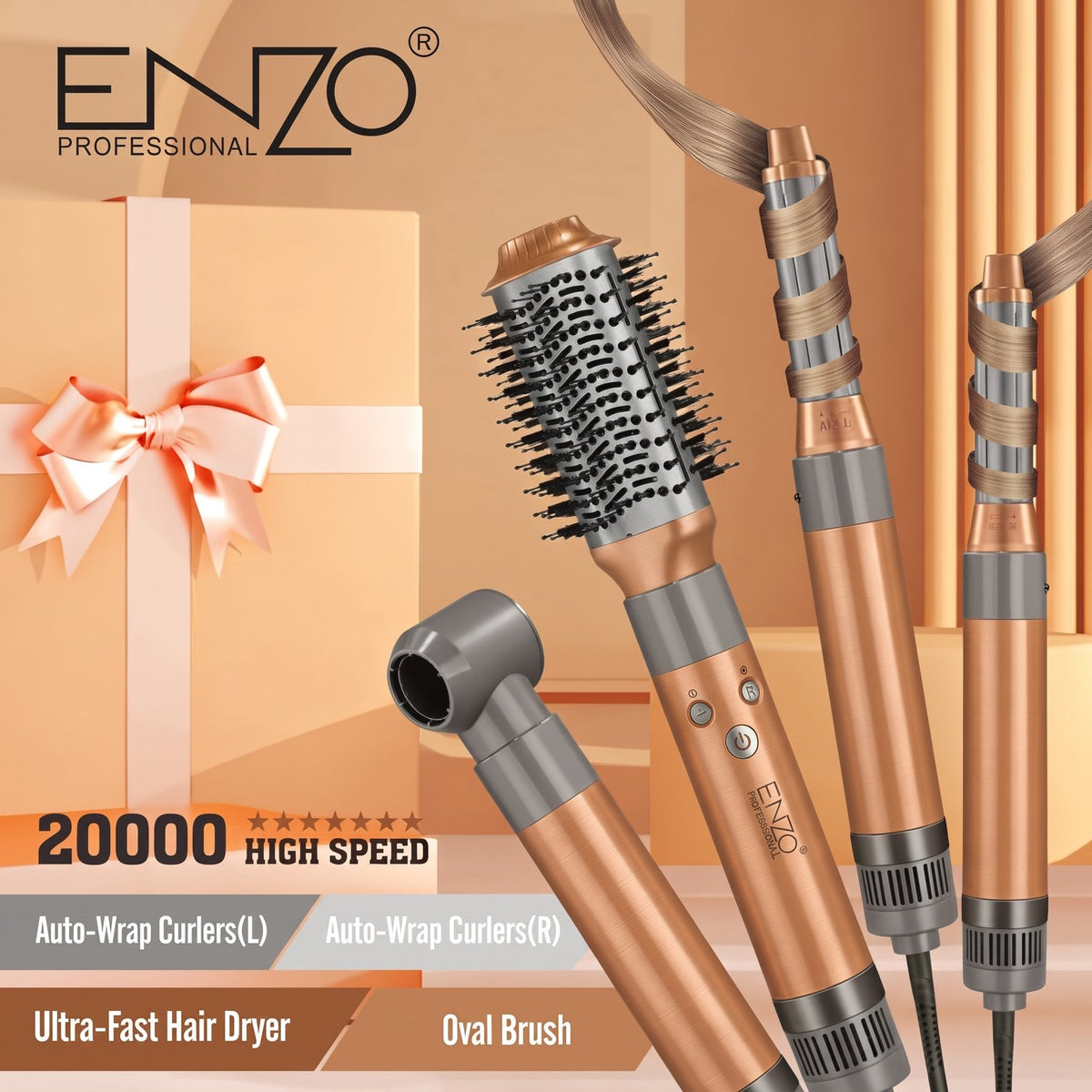 ENZO Professional FlexStyle Air Styler EN-4131