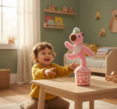 Rechargeable Dancing & Singing Plush Bear