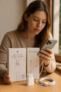 35W USB-C Power Adapter Set for iPhone with USB-C Cable