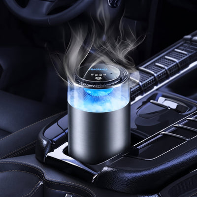 LED Cloud Mist Aromatherapy Car Diffuser - Rechargeable RGB