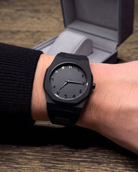 Stainless Steel Arabic Numeral Watch for Men