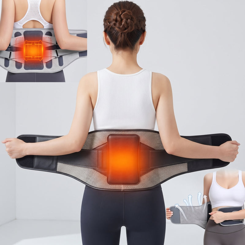 Self-Heating Wide Waist Support Belt
