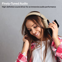Flashing LED Wireless Bluetooth Headphones