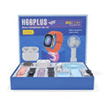 3-in-1 Smart Watch Set with Wireless Earbuds and Mini Fan