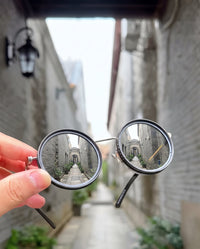 Classic Round Clear Lens Glasses