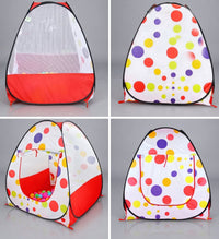 Kids Play Tent with 50 Colourful Balls