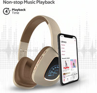Flashing LED Wireless Bluetooth Headphones