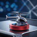 Solar Powered Helicopter Car Air Freshener with Essential Oil