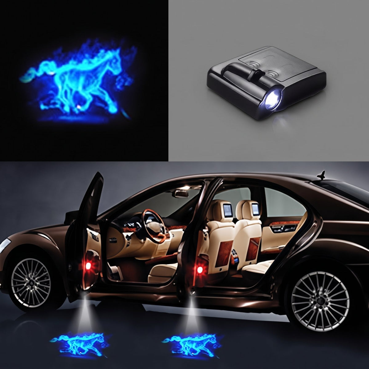 Car Door LED Logo Projection Lamp