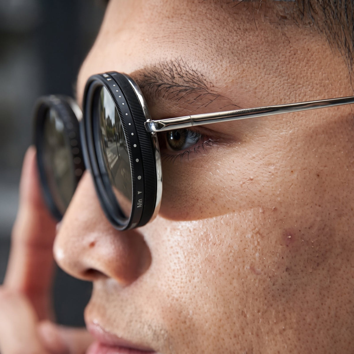 Classic Round Clear Lens Glasses