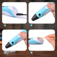 3D Printing Pen for Kids with PLA Filament