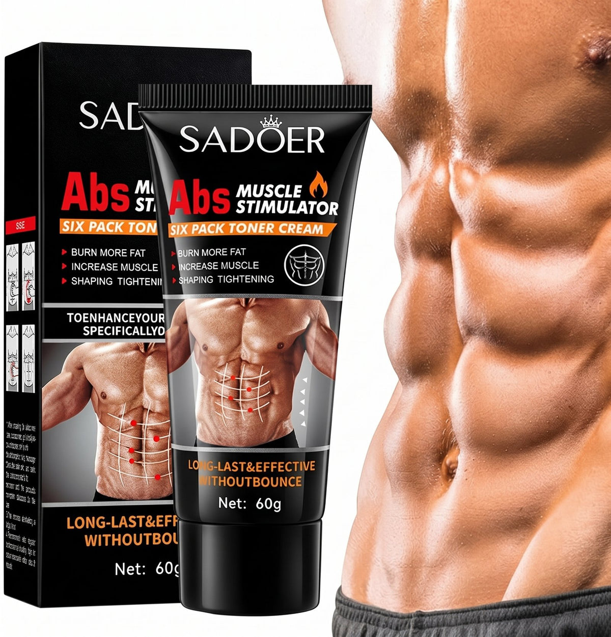 Sadoer Abs Toning Cream 60g