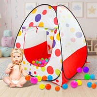 Kids Play Tent with 50 Colourful Balls