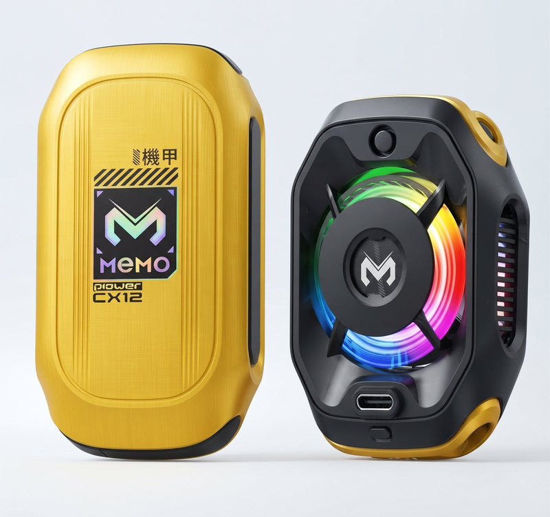 MEMO CX12 Power Mobile Phone Cooler Fan for Gaming