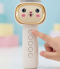 Cute Cartoon Wireless Karaoke Microphone