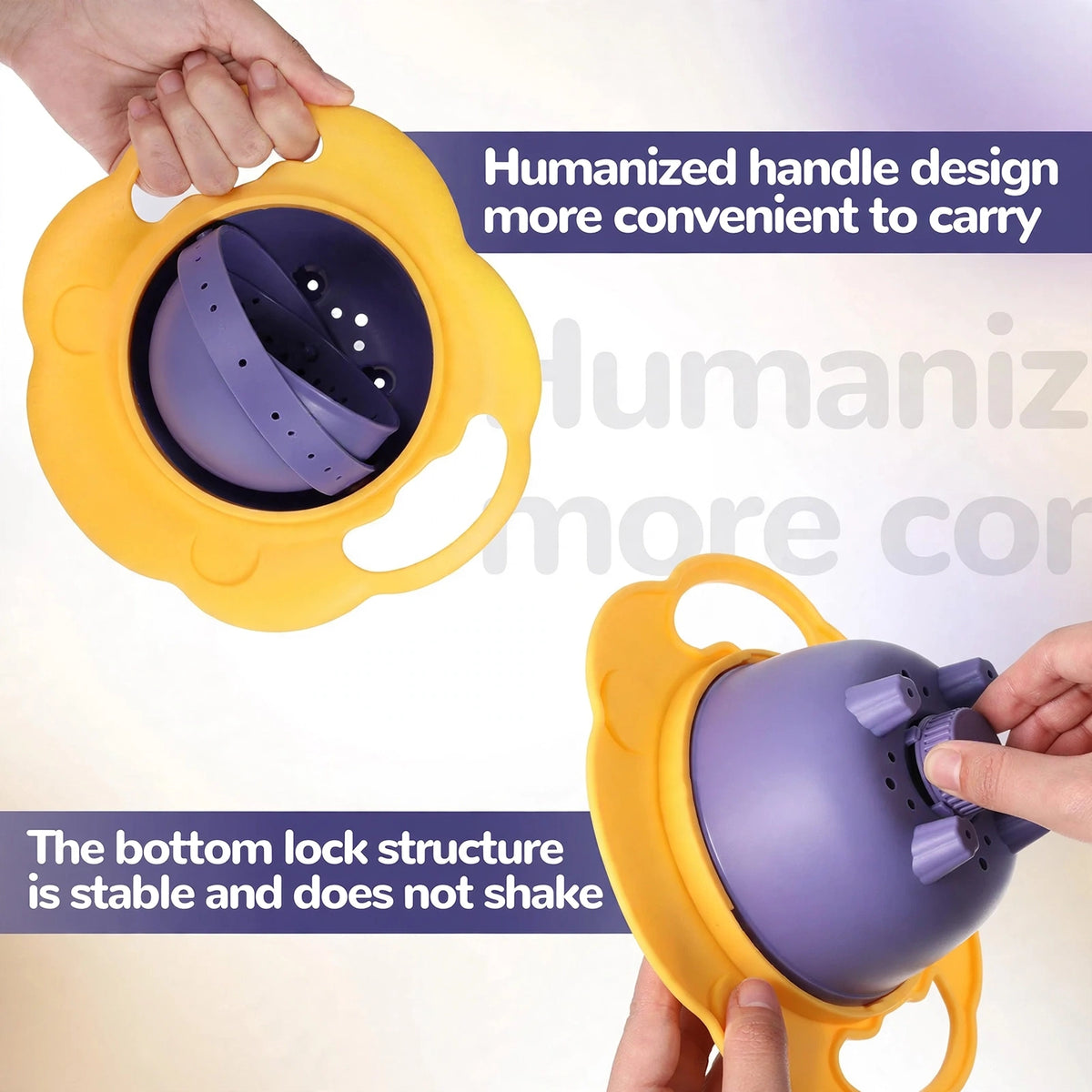 Baby Spill-Proof 360 Gyro Bowl