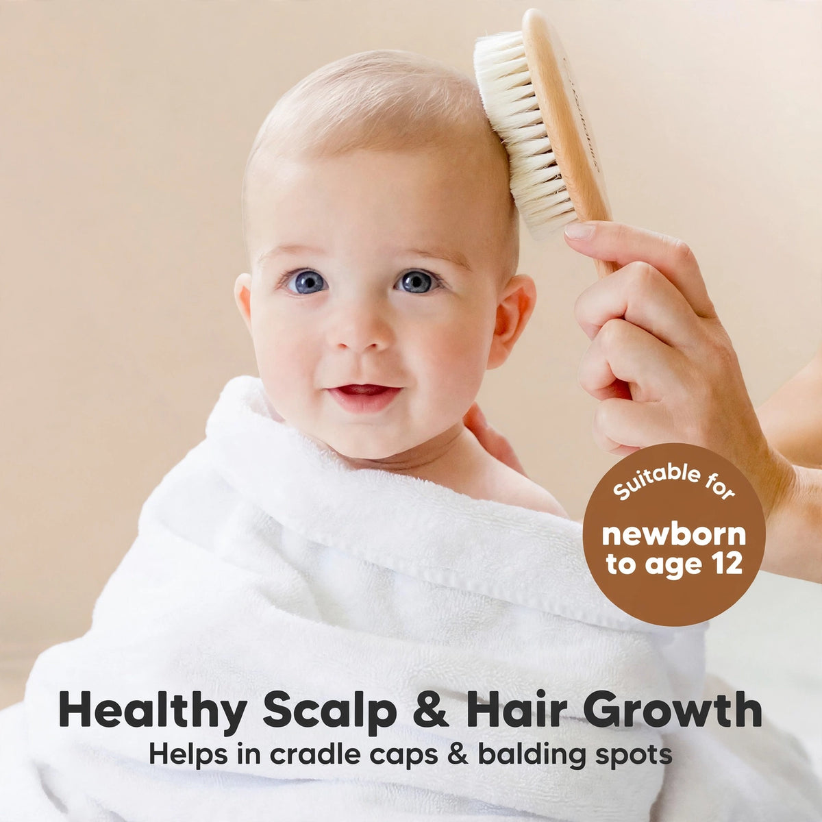 Kidilo Baby Brush & Comb Set (3 Pieces)