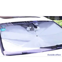 Foldable Car Windshield Sunshade - Front Window Heat & UV Cover