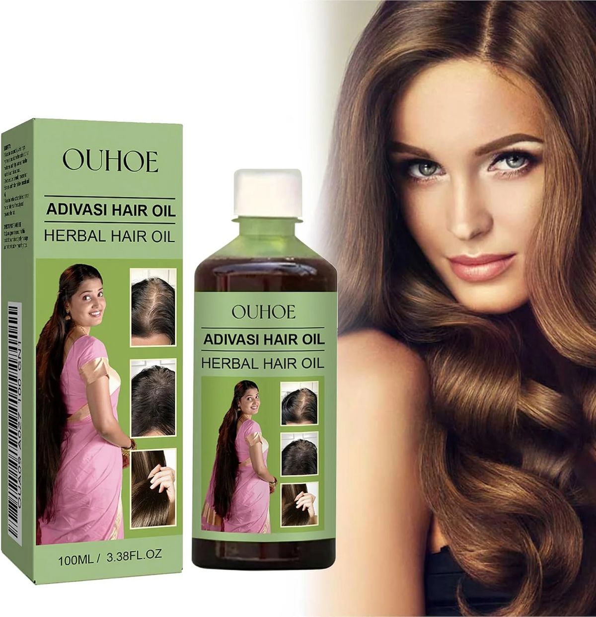 OUHOE Adivasi Herbal Hair Oil 100ml