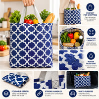 Reusable Foldable Shopping Tote Bag